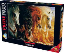 Mahşerin Dört Atı / The Four Horses of Apocalypse (1000 parça)