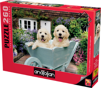 Bahçıvan Köpekler / Puppies in a Wheelbarrow (260 parça)
