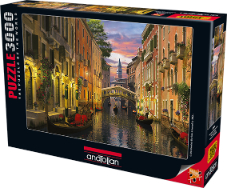 Venedik\'te Alacakaranlık / Venice at Dusk (3000 parça)