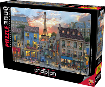 Paris Sokakları / Streets of Paris (3000 parça)